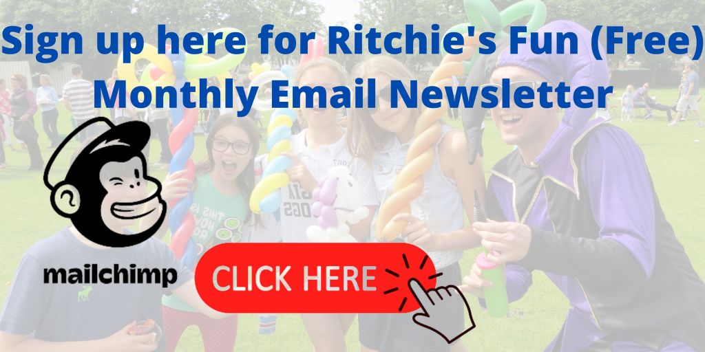 Ritchie Rosson's monthly email. 