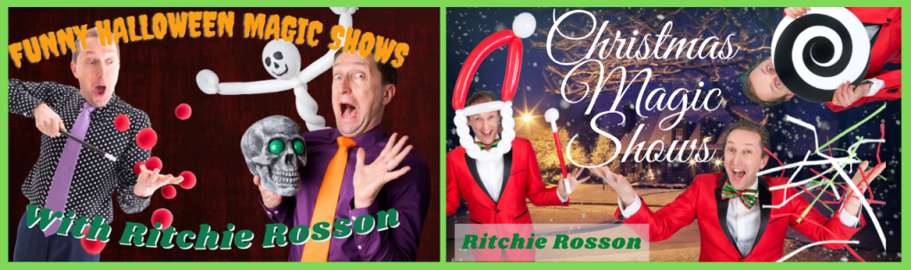 Halloween and Christmas Themed Magic Shows for Schools and Family Events 2022