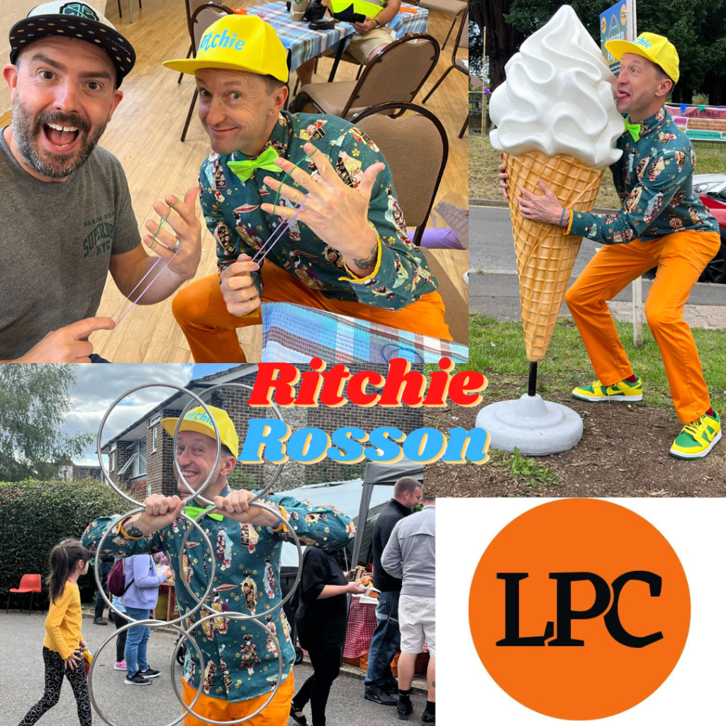 Close up magic, walkaround magician entertainment 