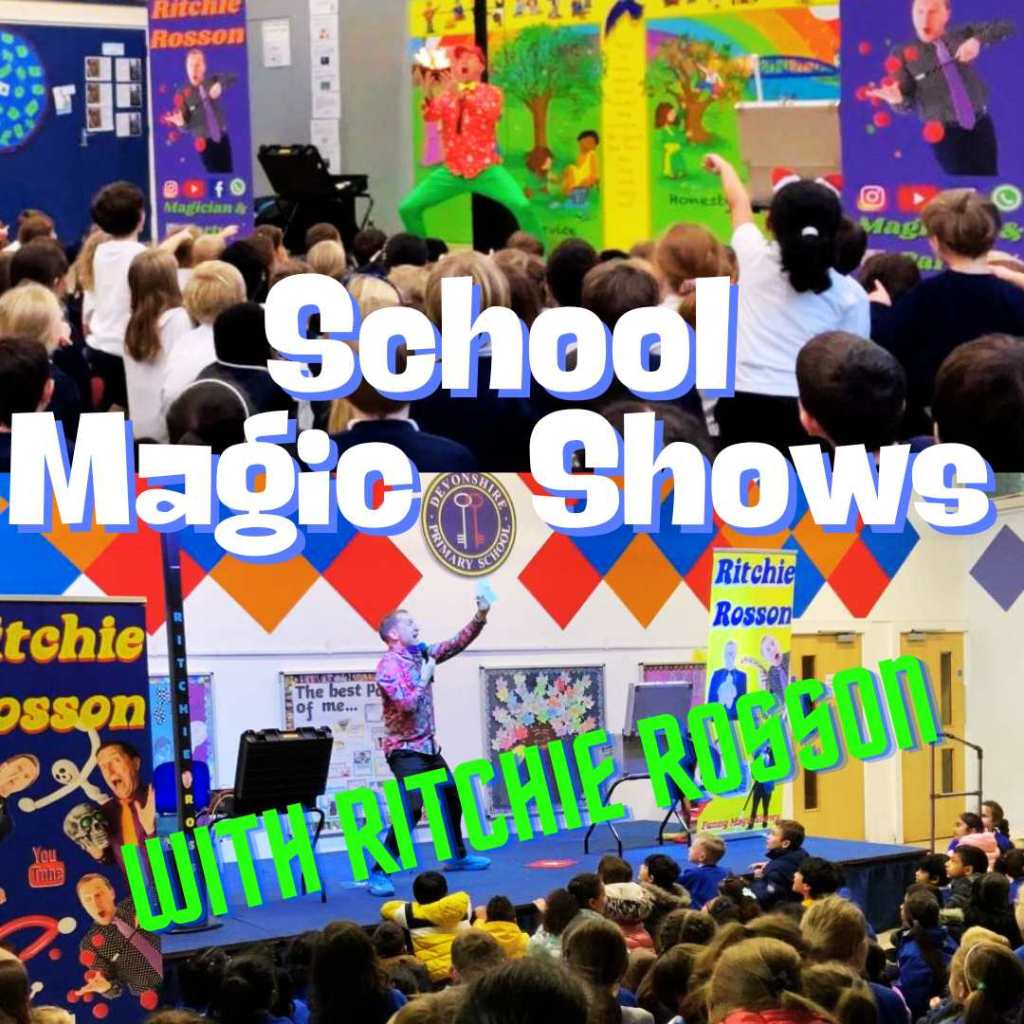School magic shows with Ritchie Rosson
